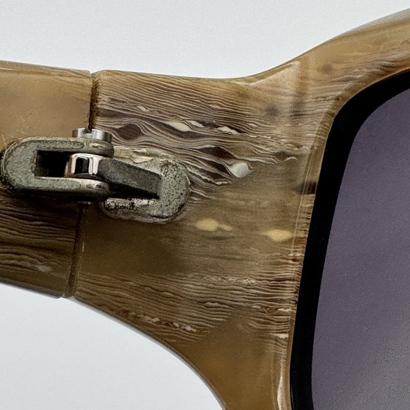 Fendi FS 320 Sunglasses Frames ONLY Black Tortoise 55-13 018 Italy READ - Picture 5 of 6